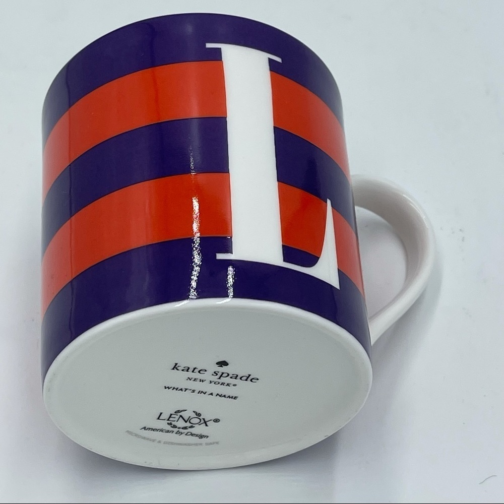 Kate spade initial L mug